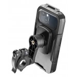 Interphone SMQUIKLOXARMORPRO Жесткий держатель для смартфона до 6.5 дюймов с креплением на руль QUIKLOX (в комплекте) арт. SMQUIKLOXARMORPRO